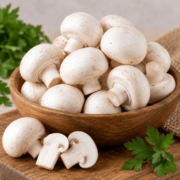 Fresh Button Mushroom