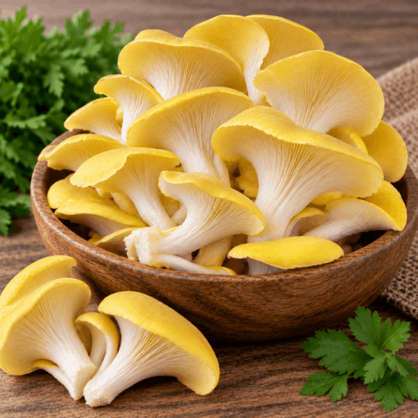 Fresh Yellow Oyster Mushroom